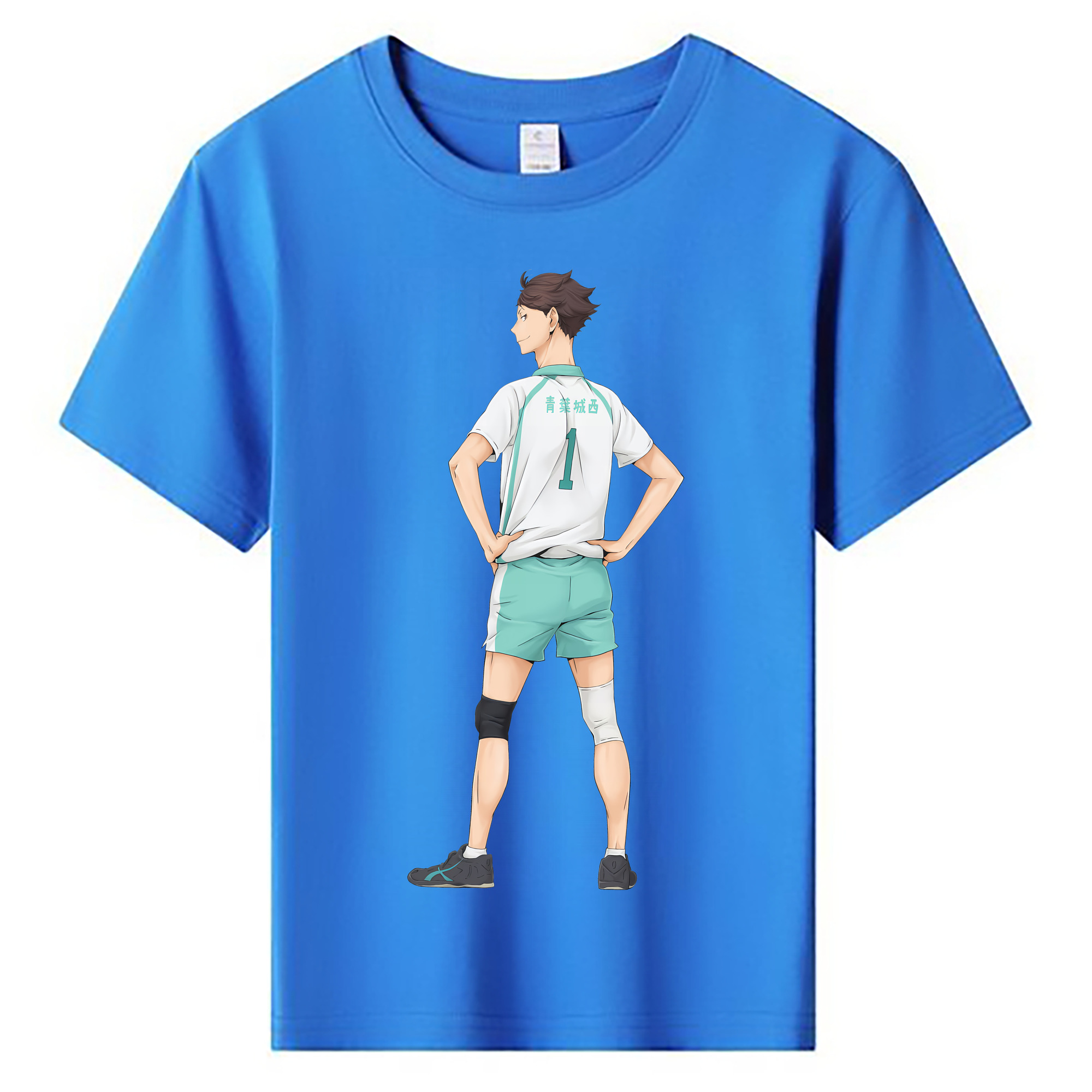 （画像用） ハイキュー!! Haikyu!! 綿100％キッズTシャツ（フロントプリント）